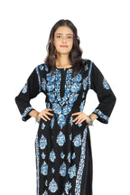 Noor Black/Blue Kurta Set