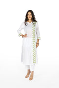 White Noise Kurta