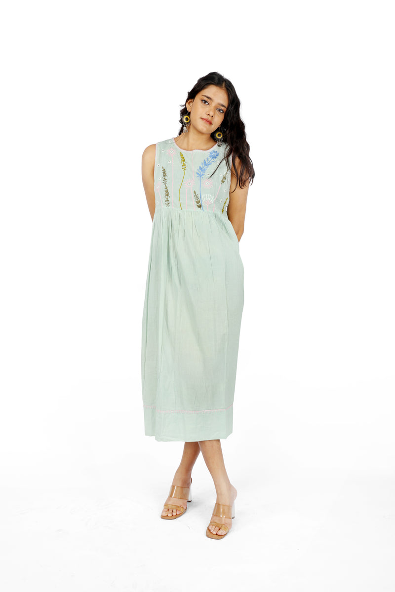 Off Duty Floral Pista Dress