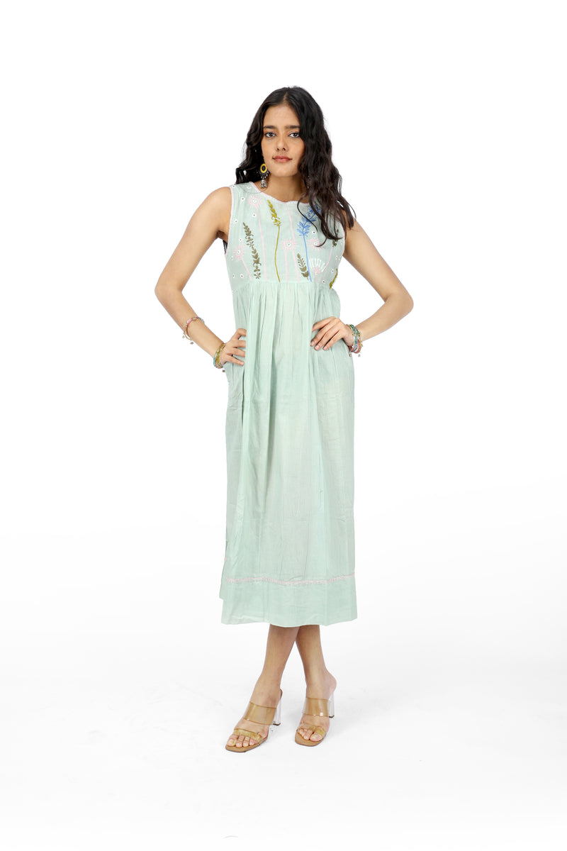 Off Duty Floral Pista Dress