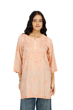 Mohabbat Peach Butta Kurti