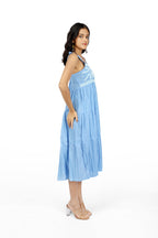 Low Key Blue Summer Dress