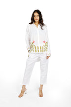 Archive 01 Botanical High Low Shirt