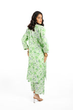Baag Green Printed  Co-ord Set