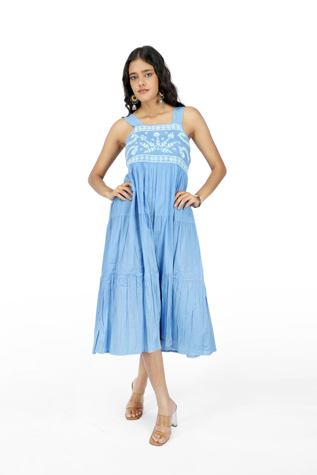 Low Key Blue Summer Dress