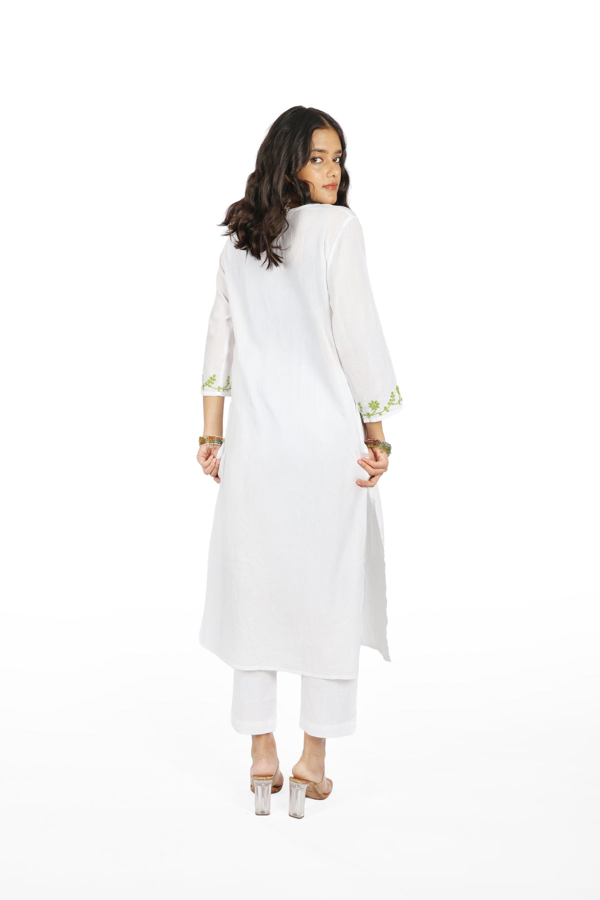 White Noise Kurta