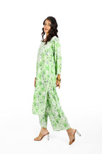 Baag Green Printed  Co-ord Set