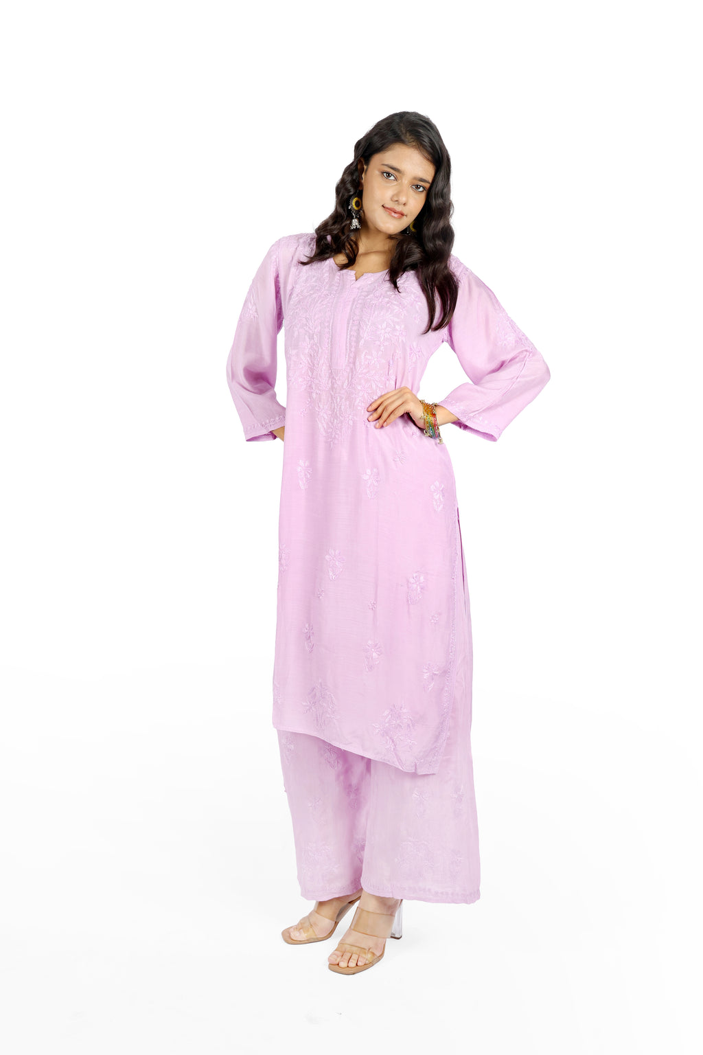 Ruhi Lilac Mulmul 2PC Set