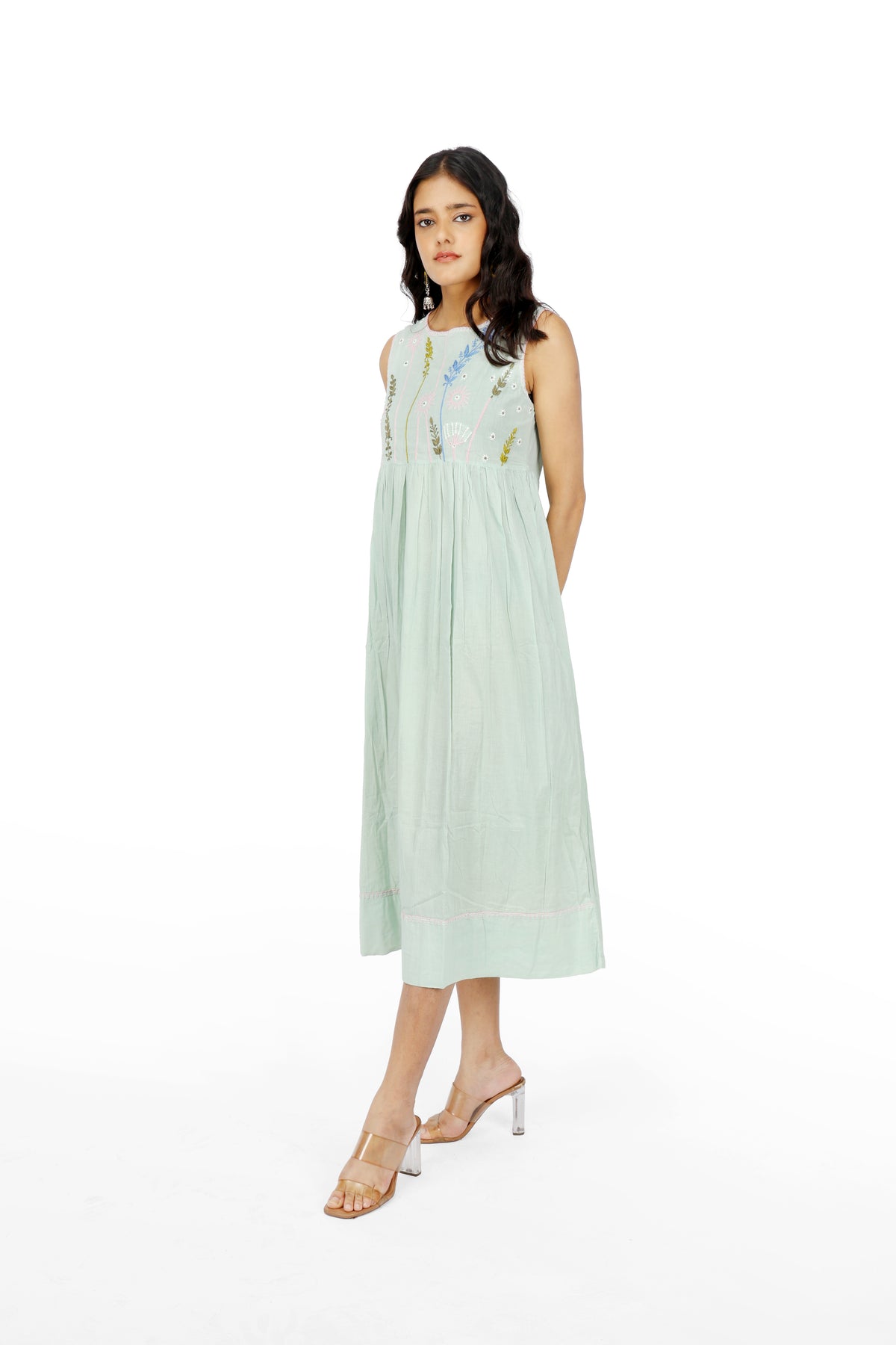 Off Duty Floral Pista Dress