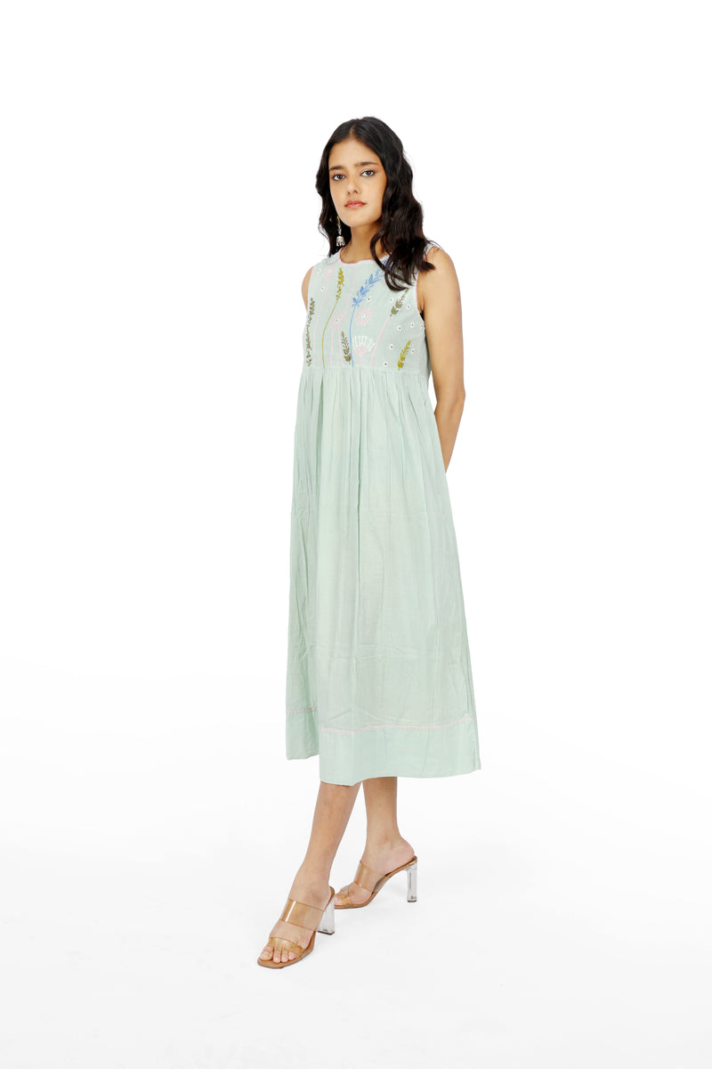 Off Duty Floral Pista Dress