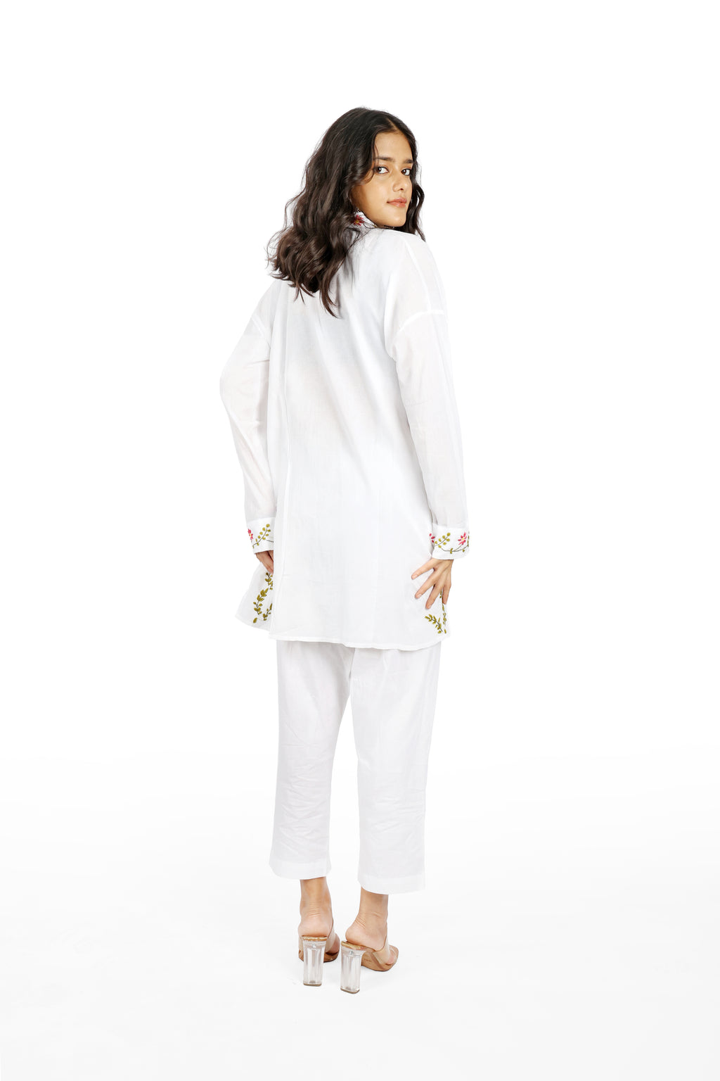 Archive 01 Botanical High Low Shirt