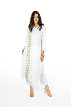 White Noise Kurta