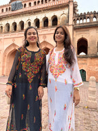Monochrome Medley Kurti
